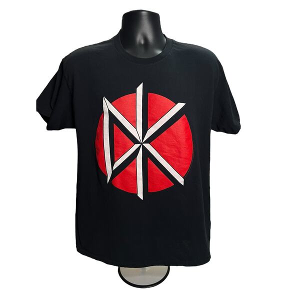 Dead Kennedys DK Logo Band T-Shirt Black Size L 2017 Official Licensed Punk Rock - Picture 1 of 14